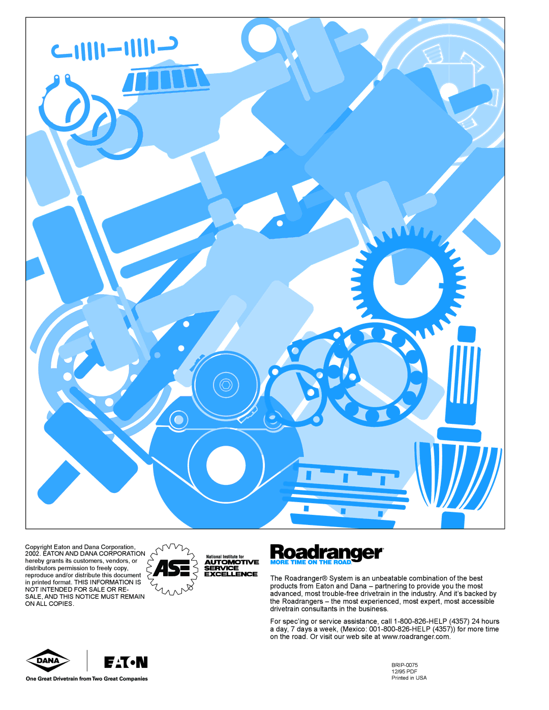 BENDIX BRIP-0075 manual 