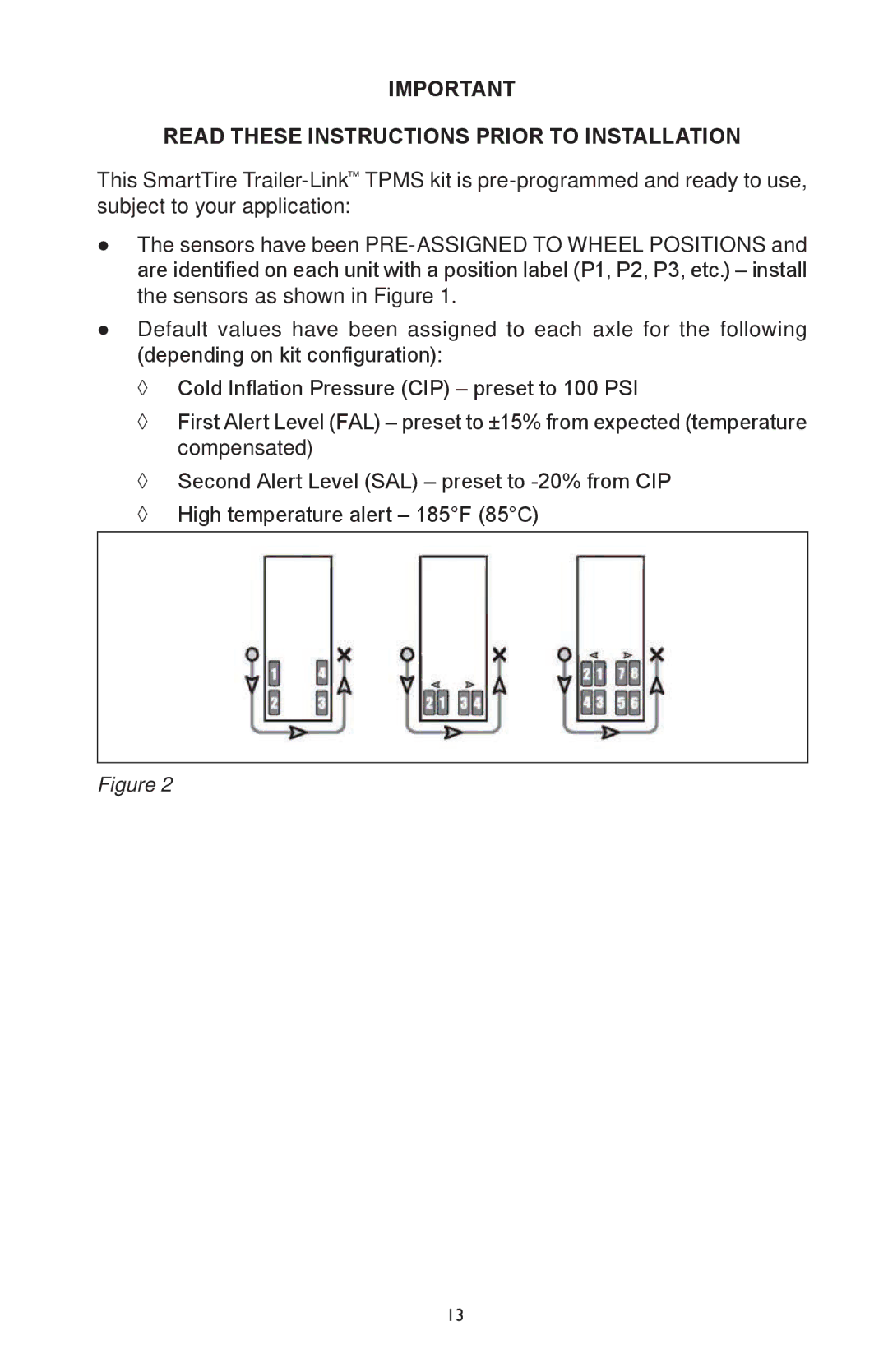 BENDIX BW2920 manual Read These Instructions Prior to Installation 