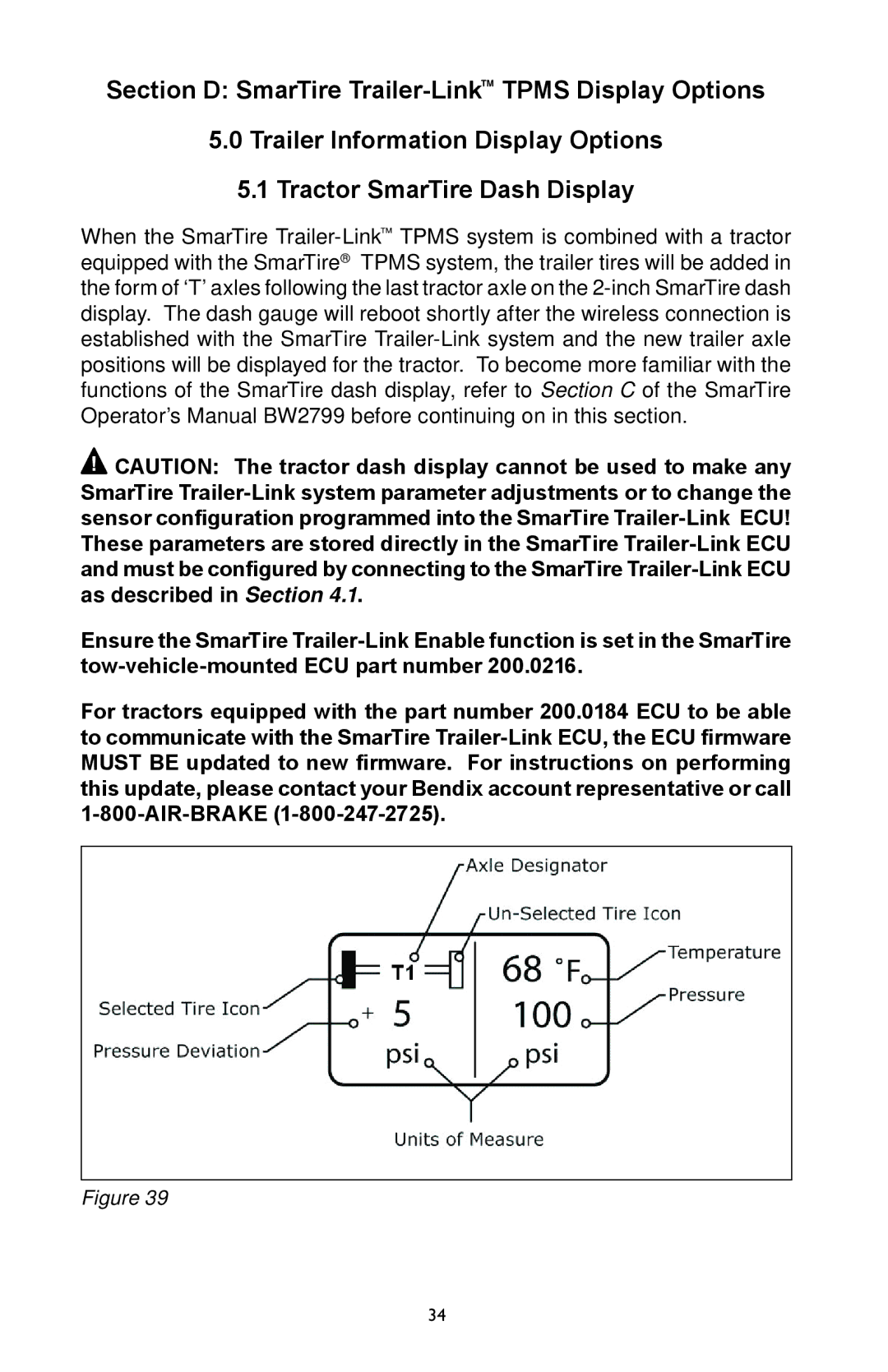 BENDIX BW2920 manual 