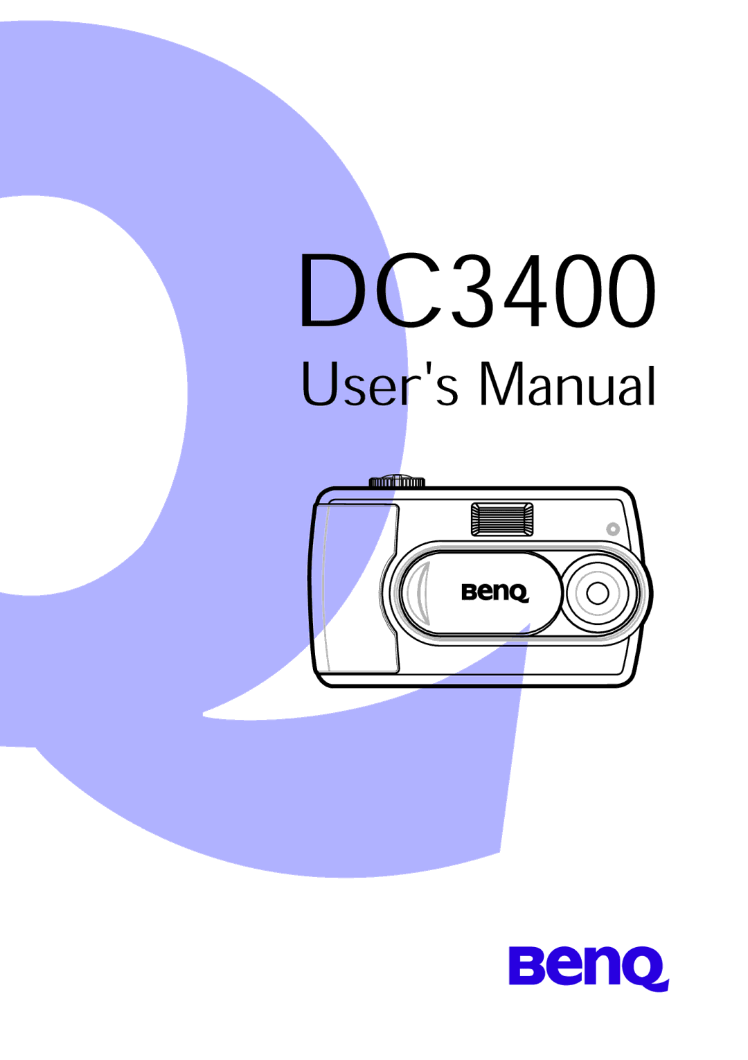 BenQ DC3400 user manual 