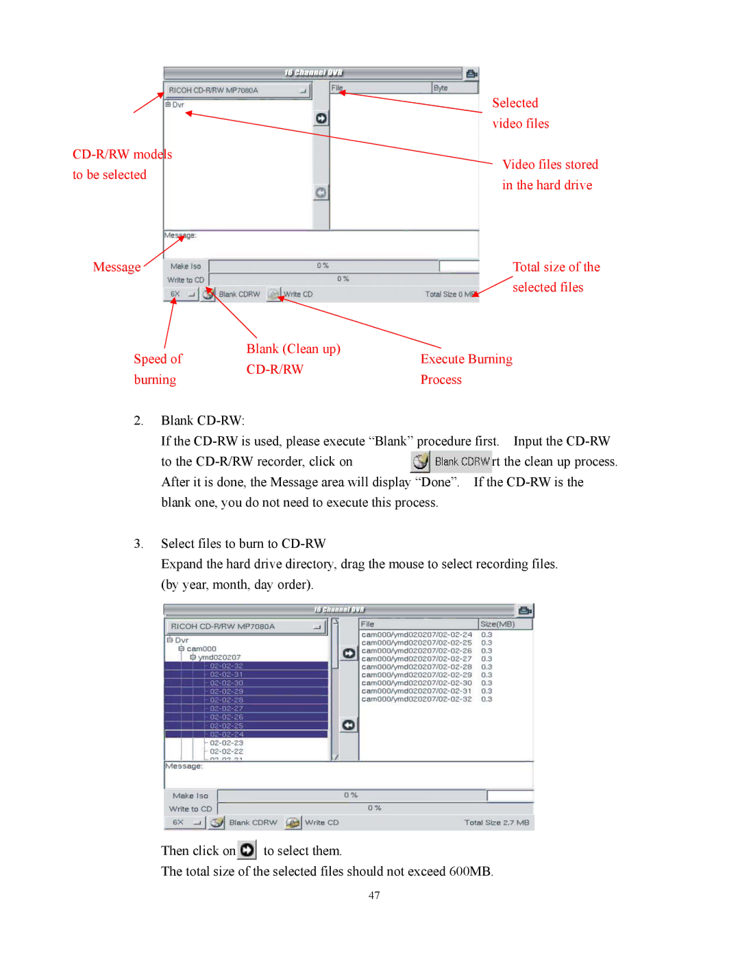 BenQ HDR-16EP user manual Cd-R/Rw 