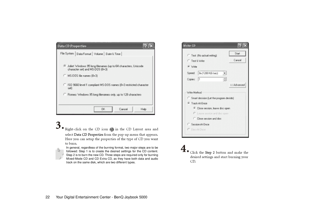 BenQ Joybook 5000 user manual Your Digital Entertainment Center BenQ Joybook 