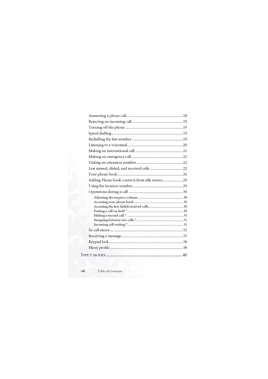 BenQ M555C user manual Redialling the last number, Operations during a call 