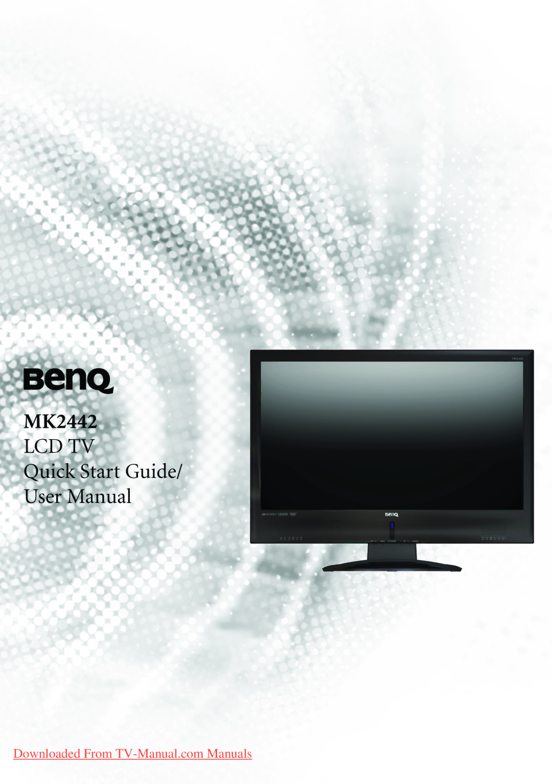 BenQ MK2442 manual 