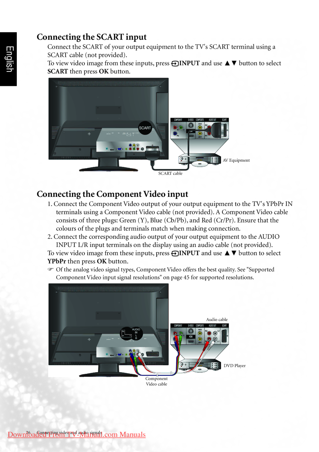 BenQ MK2442 manual English 