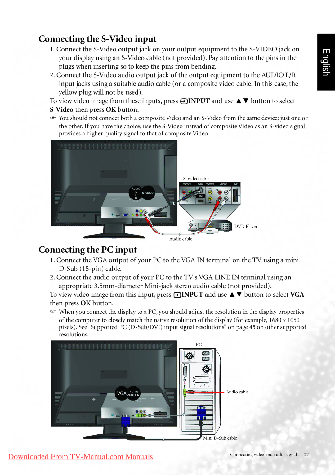 BenQ MK2442 manual English 