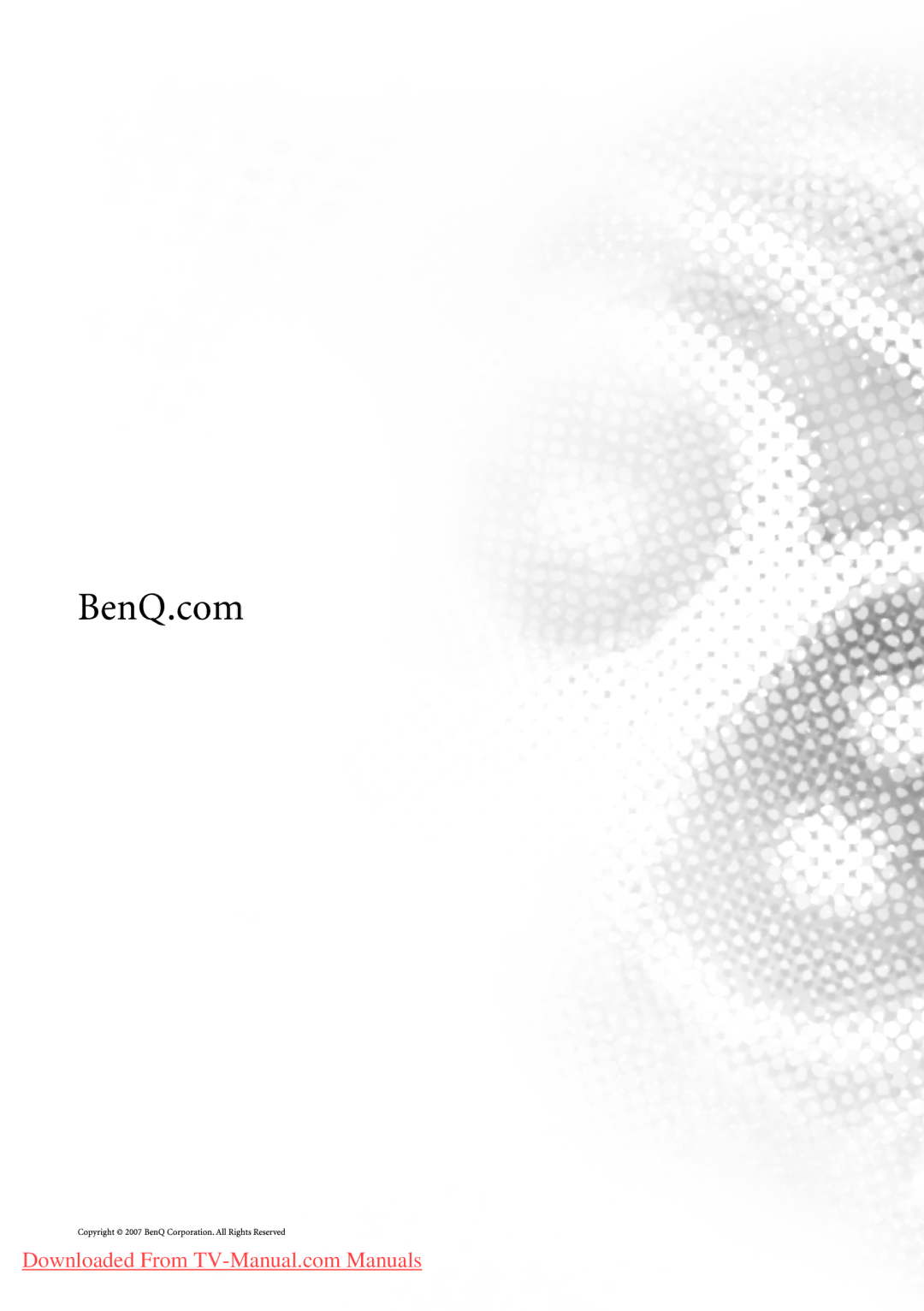 BenQ MK2442 manual 