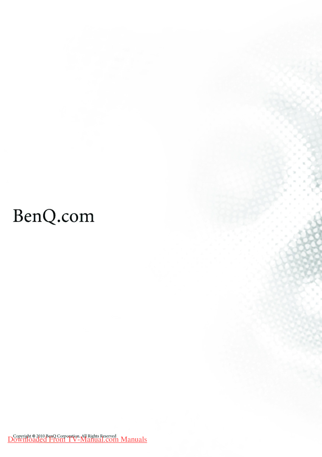 BenQ MK2443 manual 