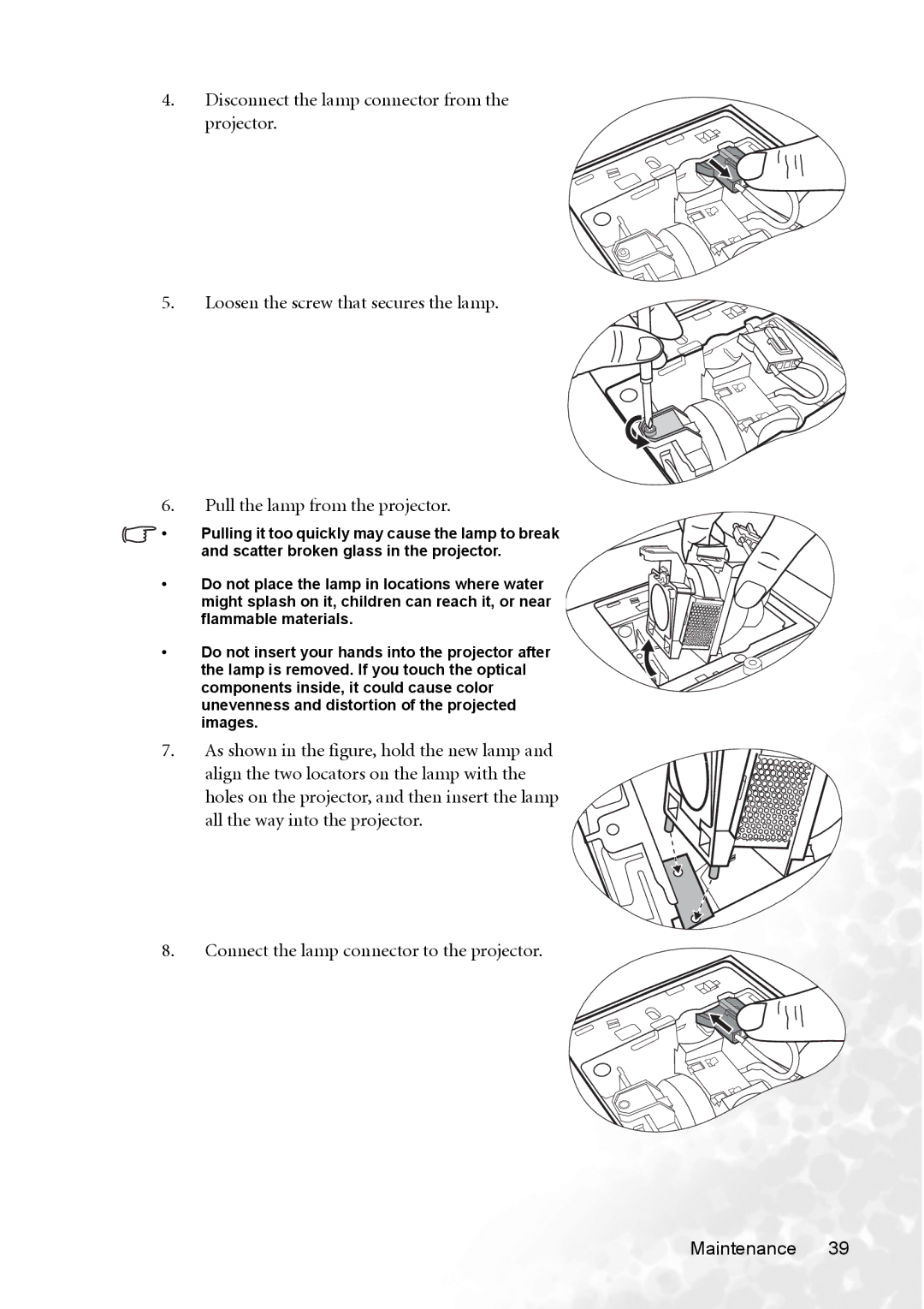 BenQ MP620p user manual 