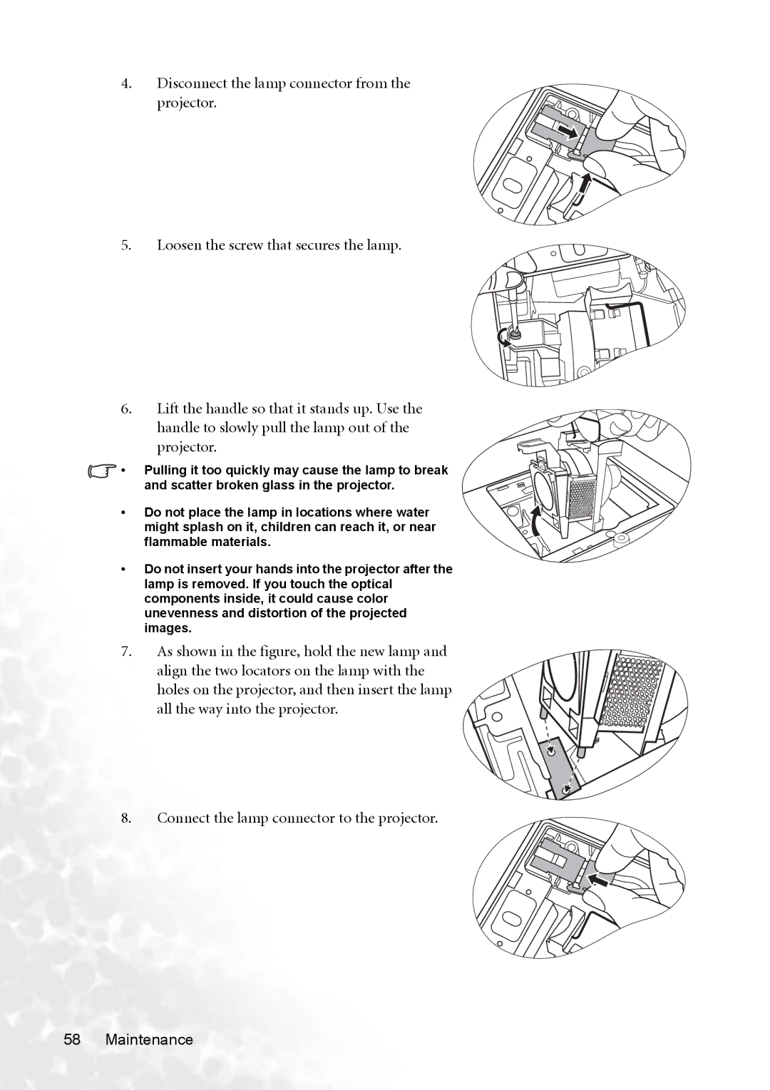 BenQ MP770 user manual 