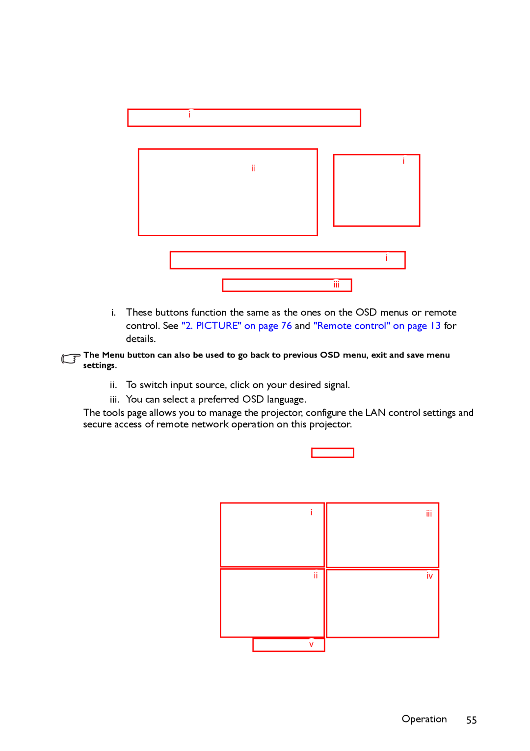 BenQ MW860USTi, MP780 ST+ user manual Iii 