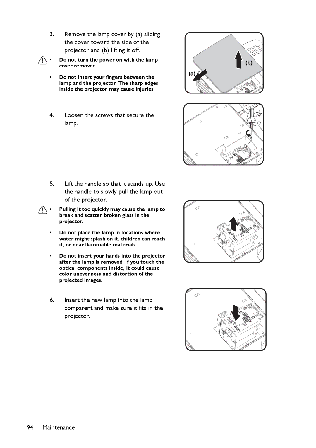 BenQ MP780 ST+, MW860USTi user manual 