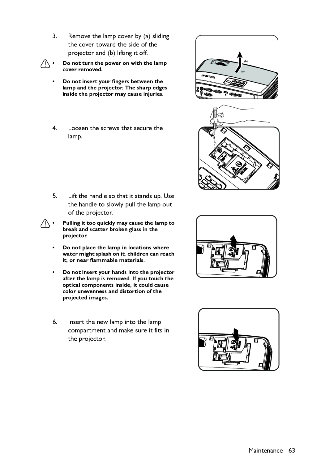 BenQ MS517 user manual 