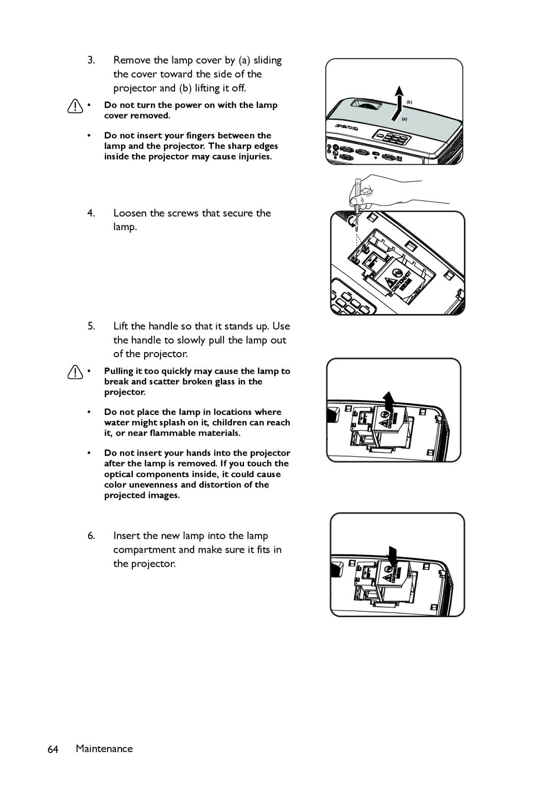 BenQ MS521 user manual 