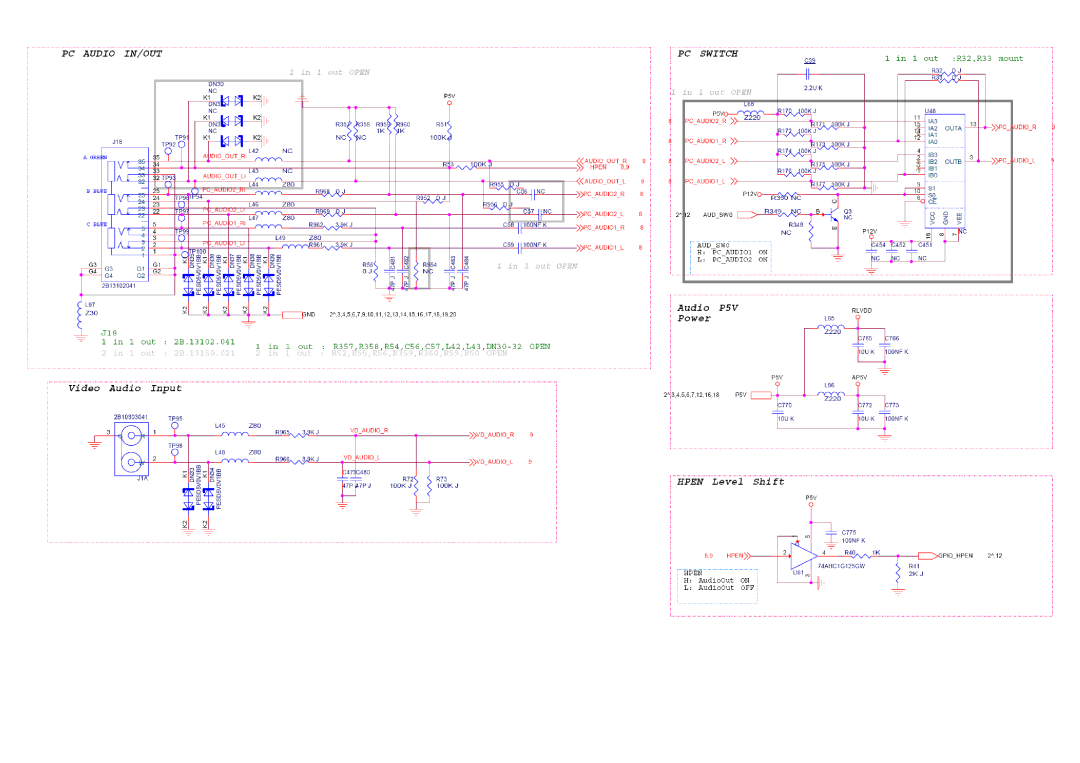 BenQ MX600 service manual 