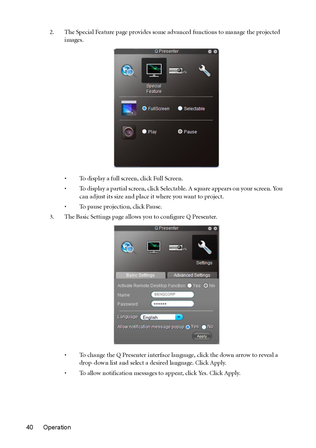 BenQ MX613ST, MS612ST user manual 