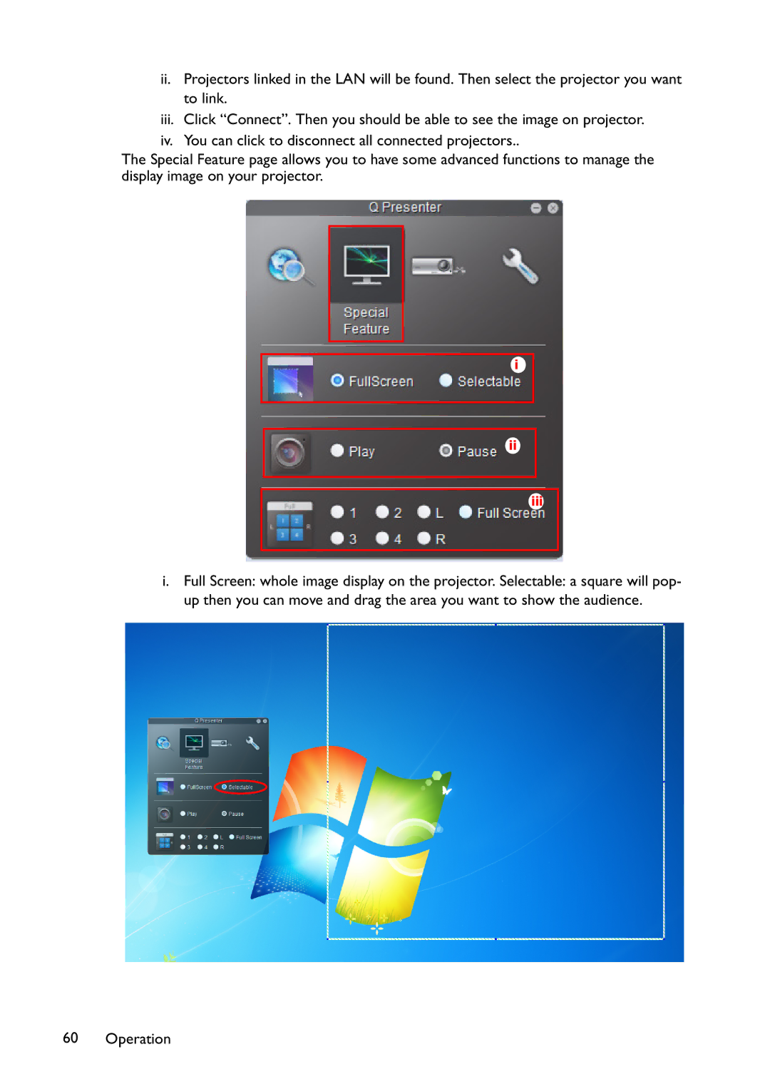 BenQ MX766, MW767, MX822ST user manual Iii 