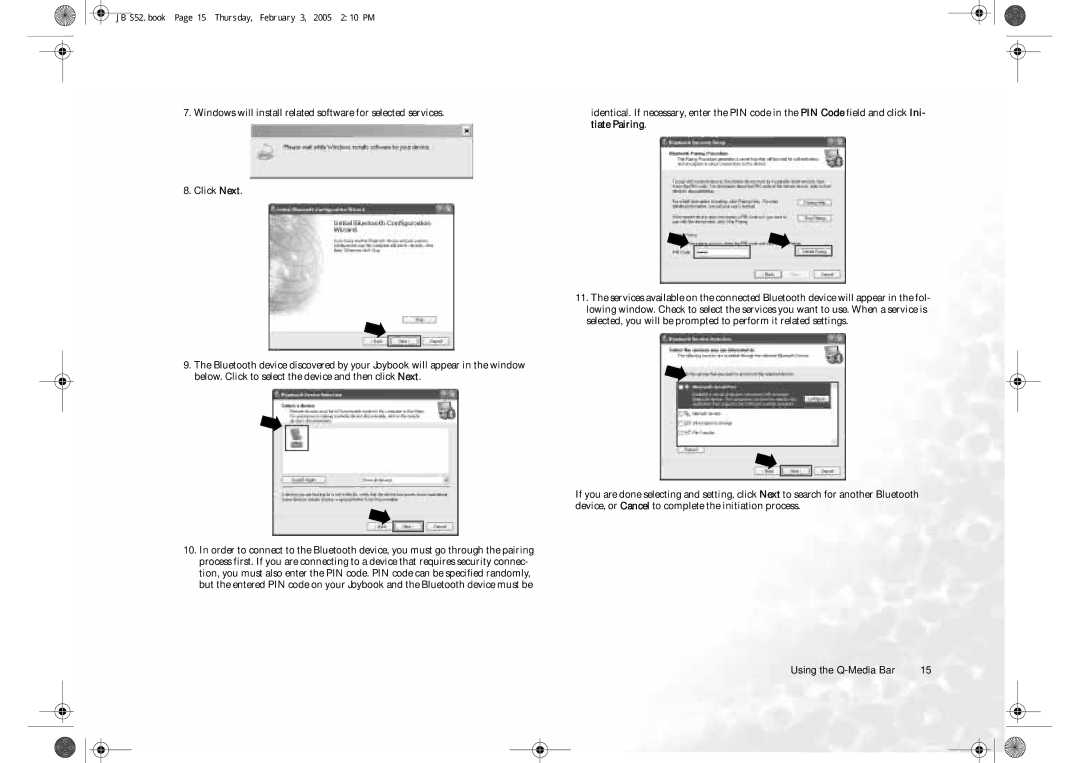 BenQ user manual JB S52.book Page 15 Thursday, February 3, 2005 210 PM 