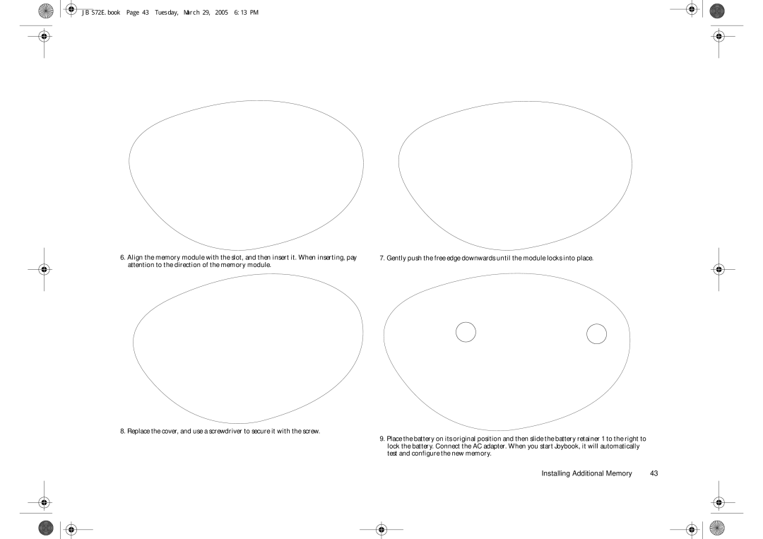 BenQ user manual JB S72E.book Page 43 Tuesday, March 29, 2005 613 PM 