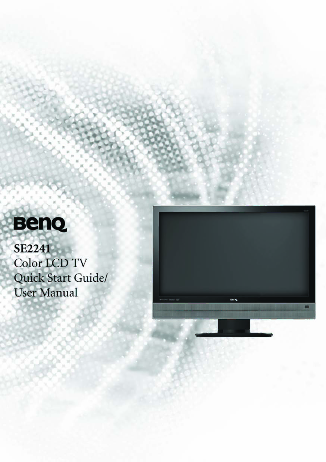 BenQ SE2241 manual 