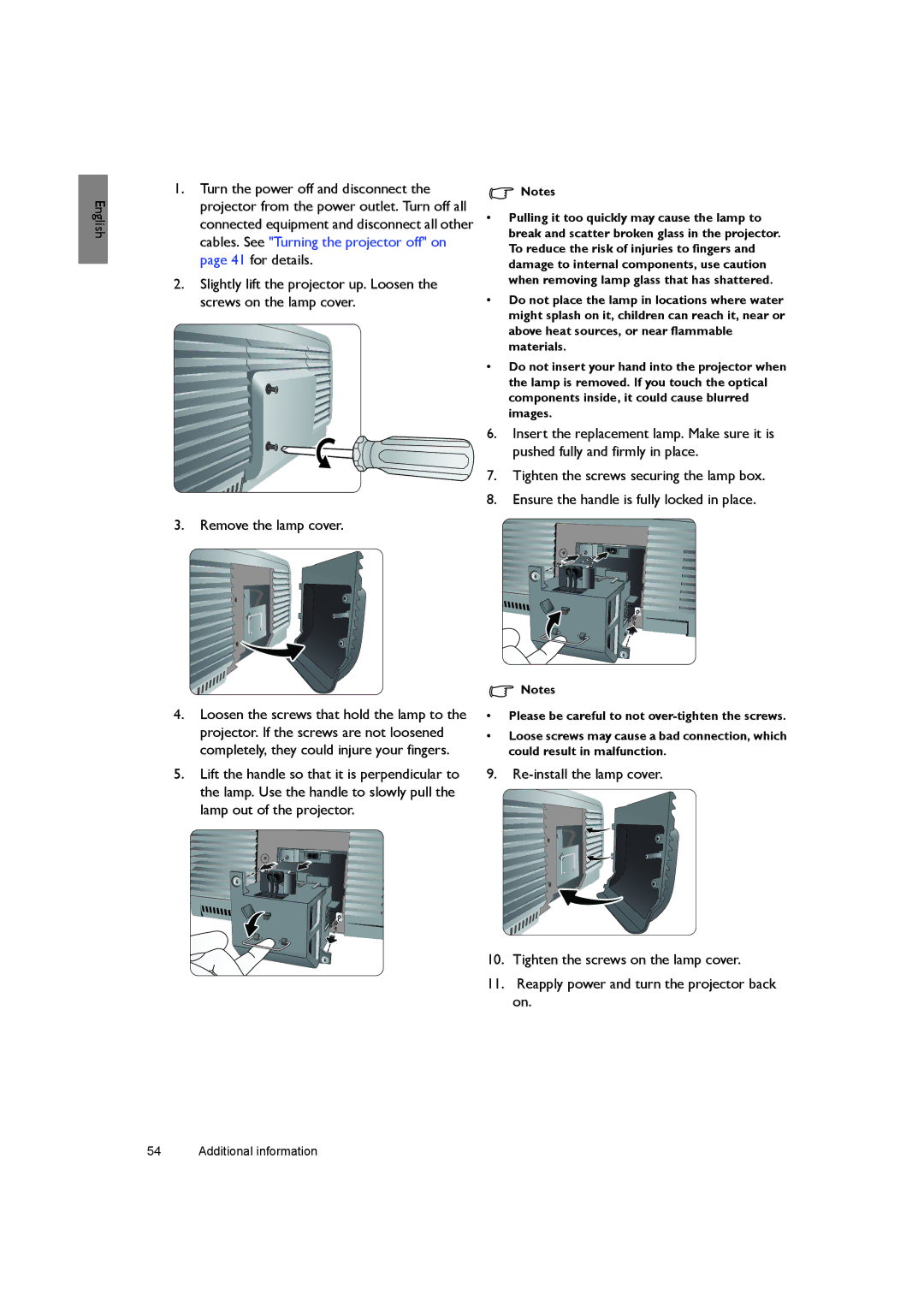 BenQ SH940 user manual English 