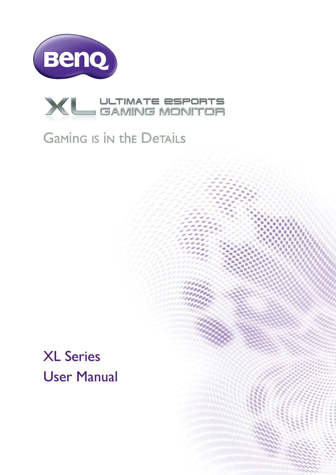 BenQ XL2420T user manual 