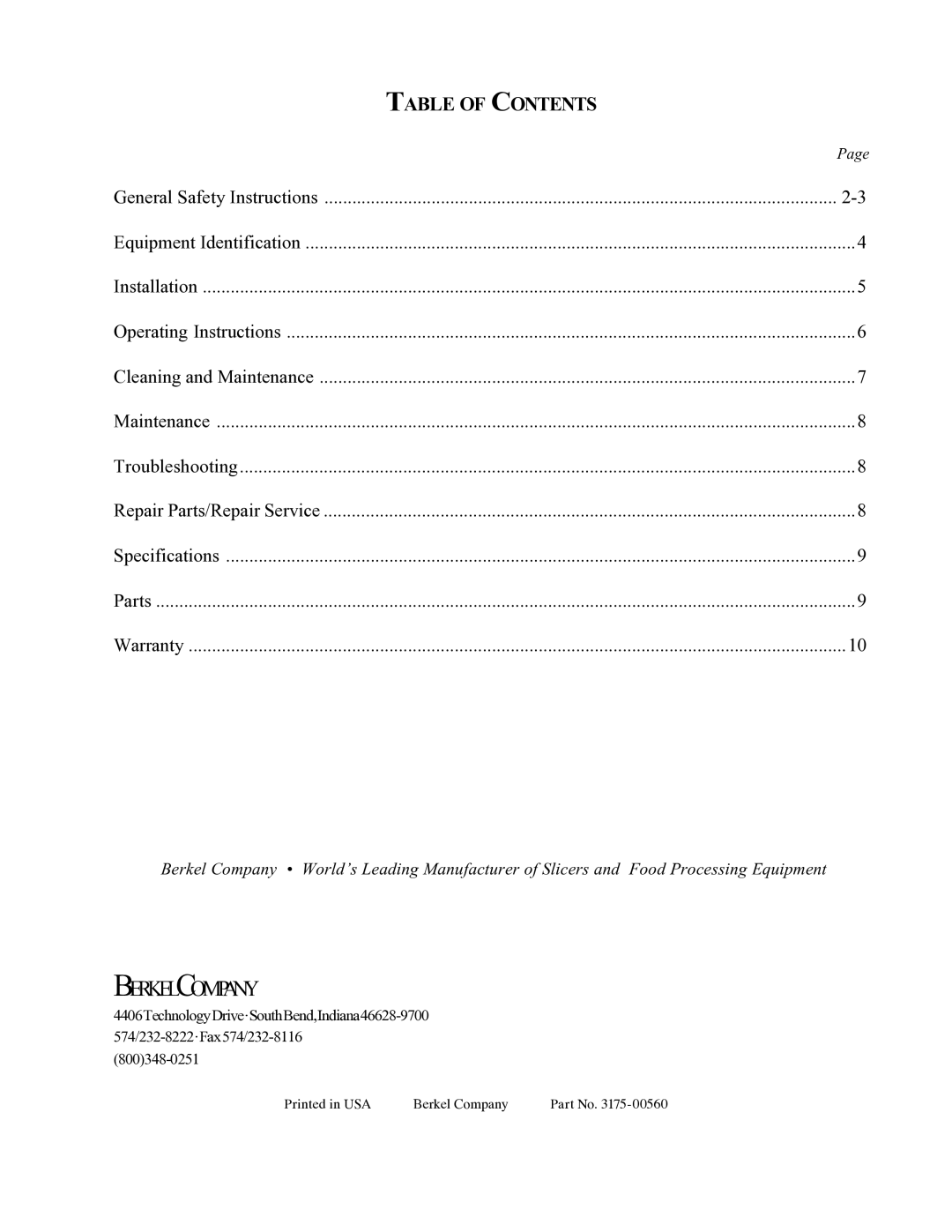 Berkel E-222 important safety instructions Berkelcompany 