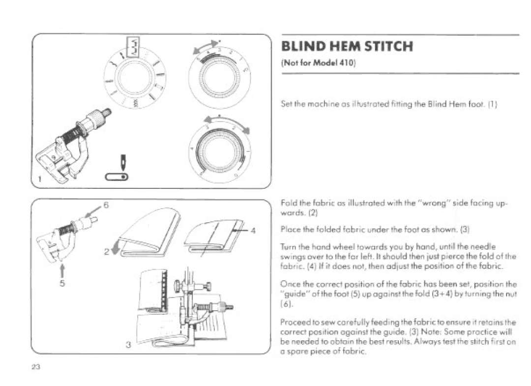 Bernina 430, 410, 420 manual 