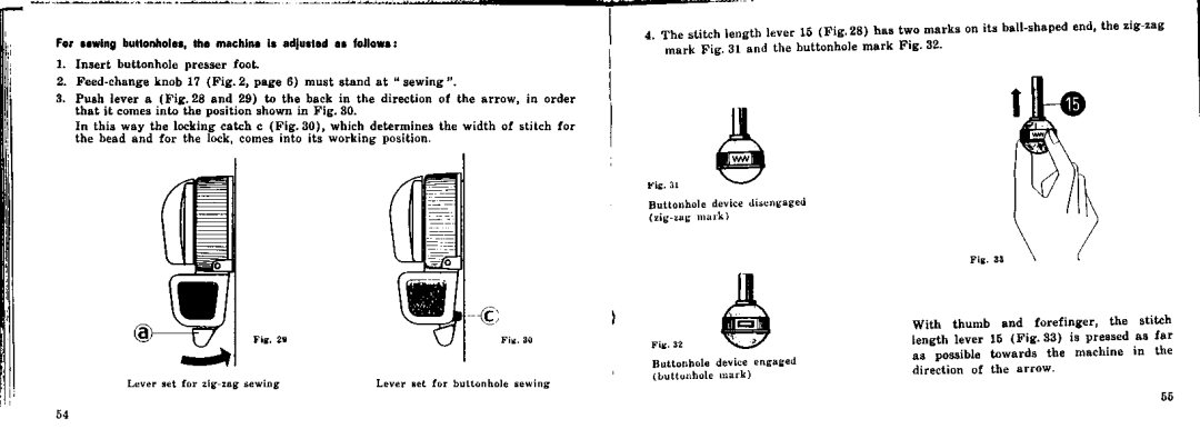 Bernina 532-2, 530-2 manual 