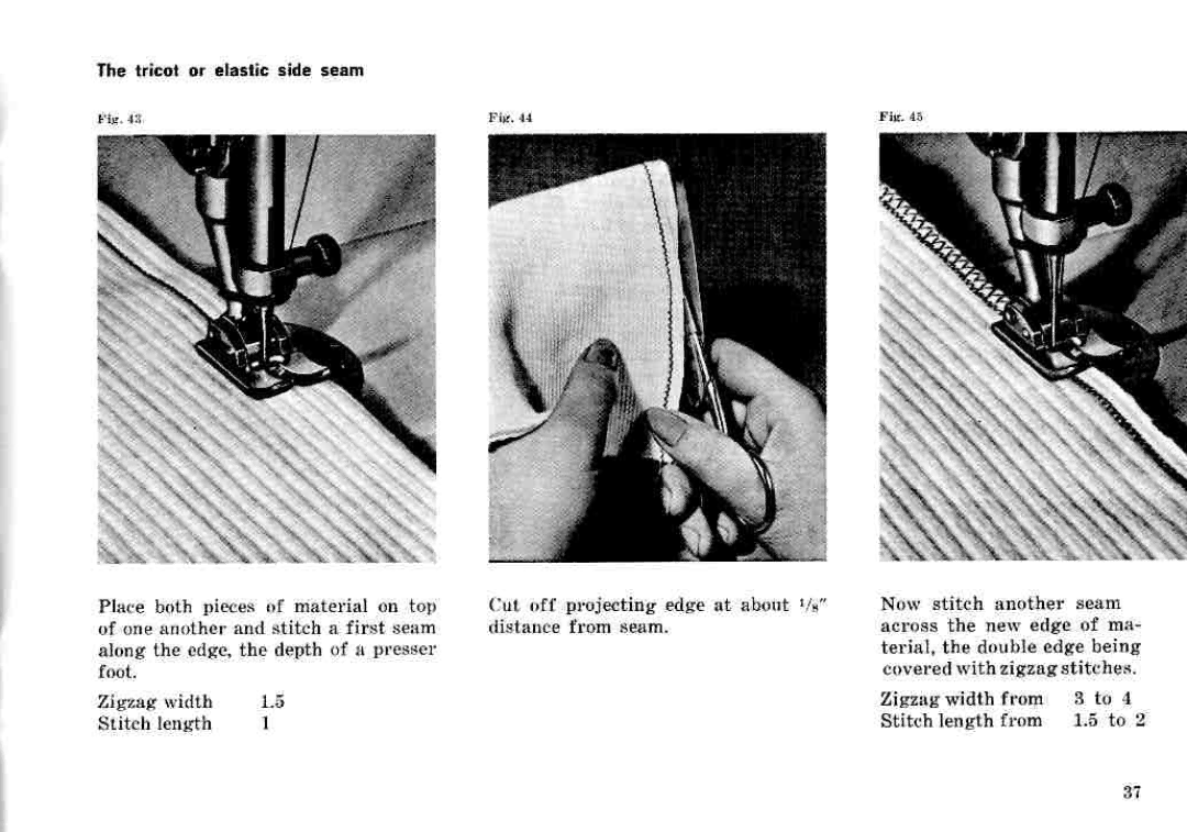 Bernina 731, 732 manual 