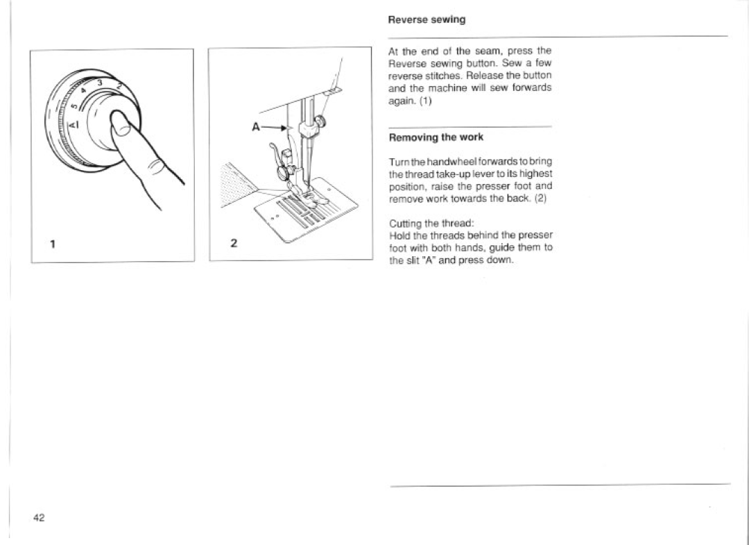 Bernina 730, 740E, 715 manual 