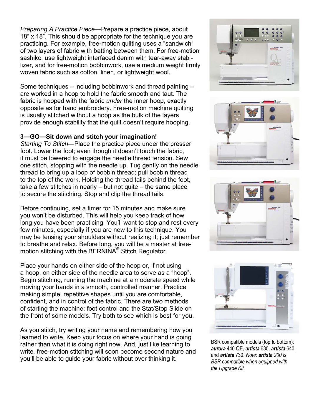 Bernina Switch Regulator manual GO-Sit down and stitch your imagination 