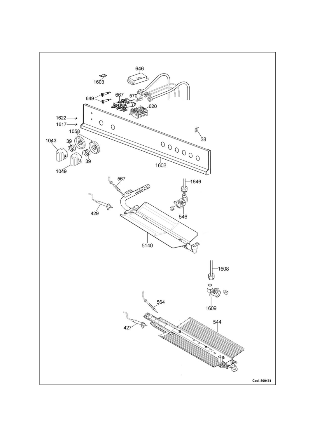 Bertazzoni A304GGVXE, A304GGVXT dimensions 