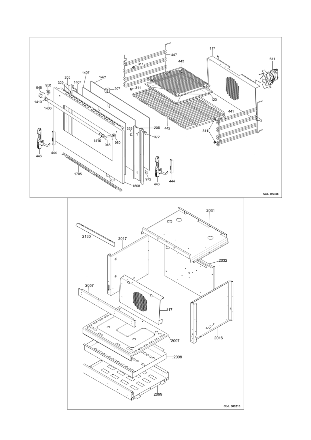 Bertazzoni A304GGVXT, A304GGVXE dimensions 