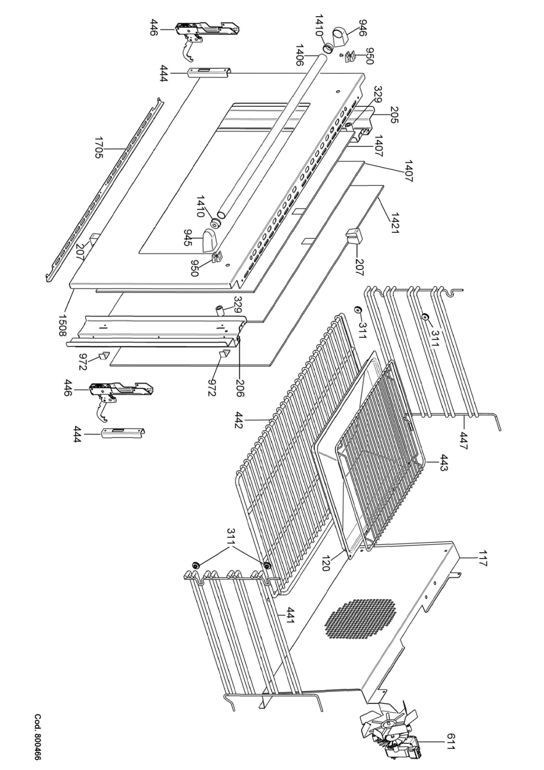 Bertazzoni A304GGVXE/02, A304GGVXT/002 manual 