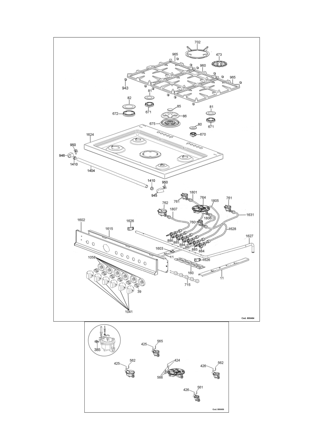 Bertazzoni A365GGVXT, A365GGVXE manual 