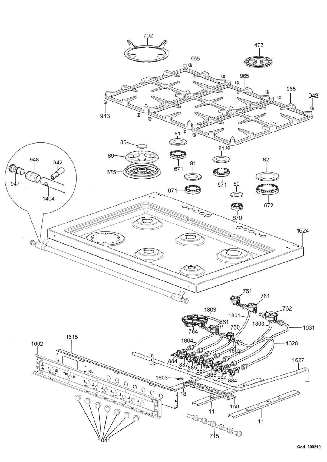 Bertazzoni H366GGVNE, H366GGVVI, H366GGVCR manual 