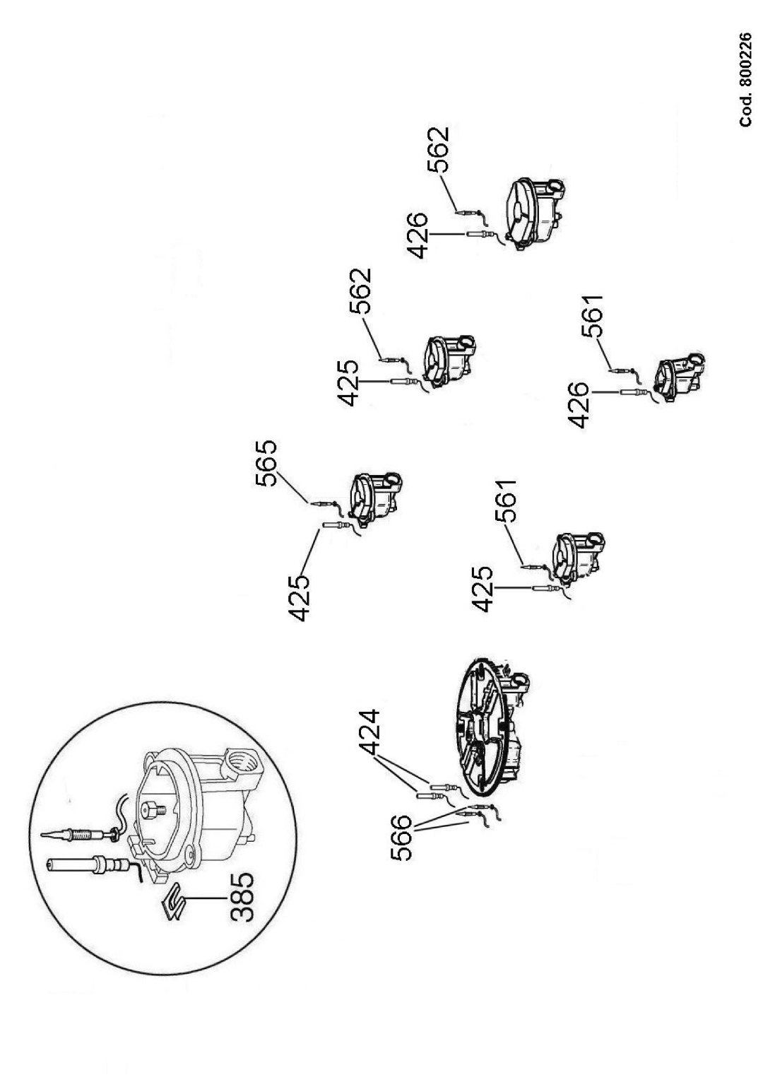 Bertazzoni H366GGVCR, H366GGVVI, H366GGVNE manual 