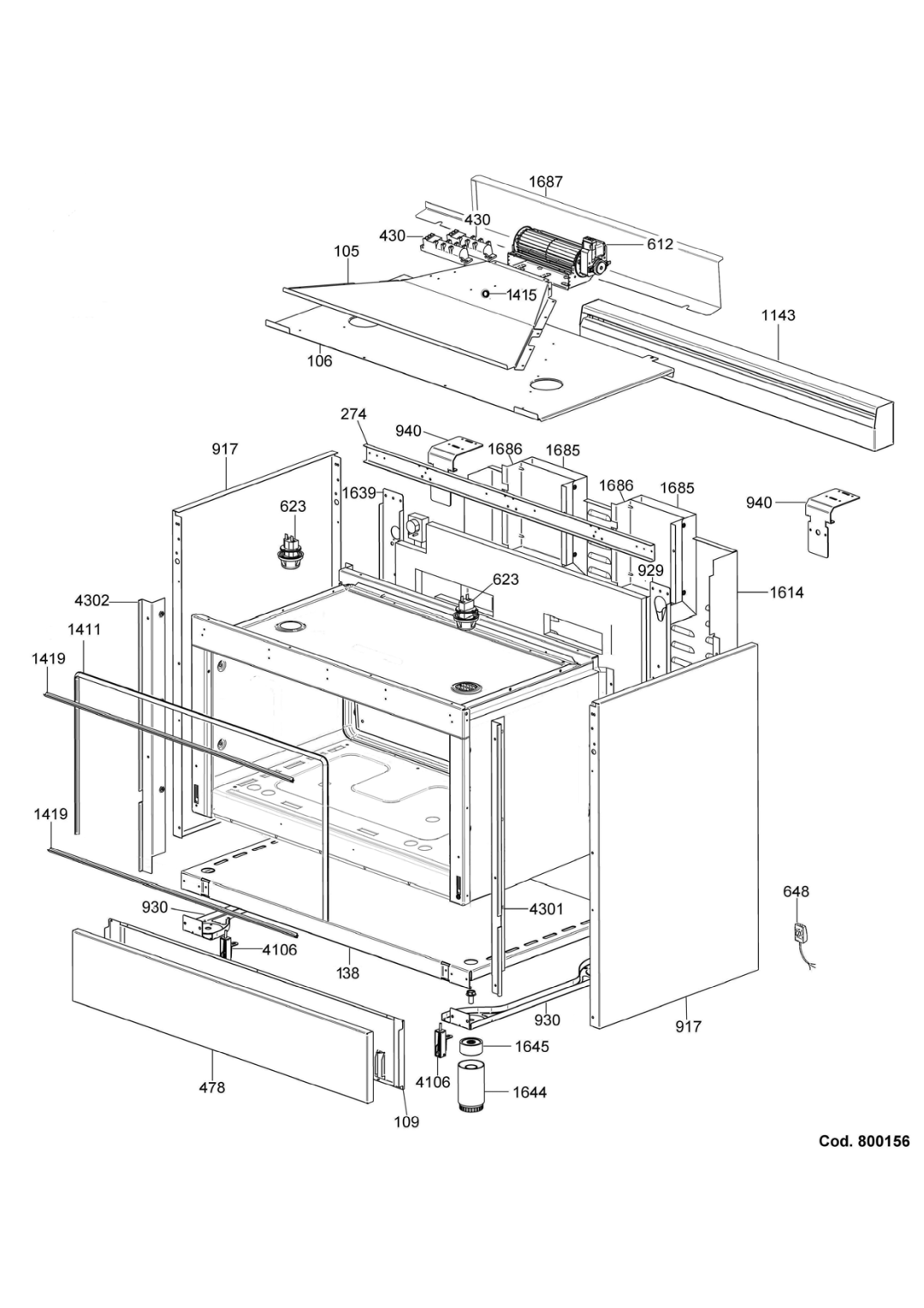 Bertazzoni X304GGVX, M7S0GTU4X(2 OR 5)A dimensions 