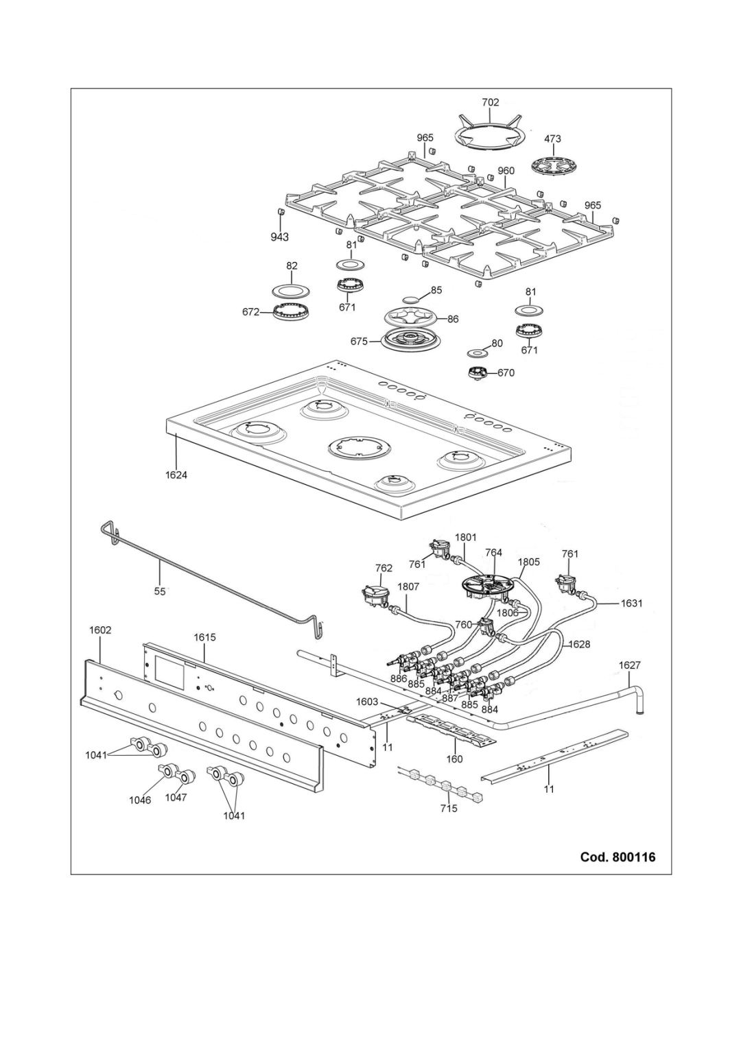 Bertazzoni X365GGVGI, X365GGVCR, X365GGVBI manual 