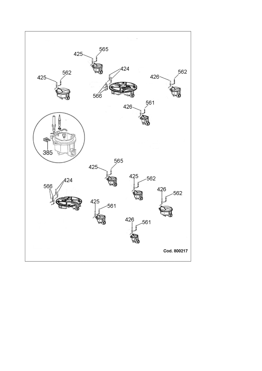 Bertazzoni X365GGVBI, X365GGVGI, X365GGVCR manual 