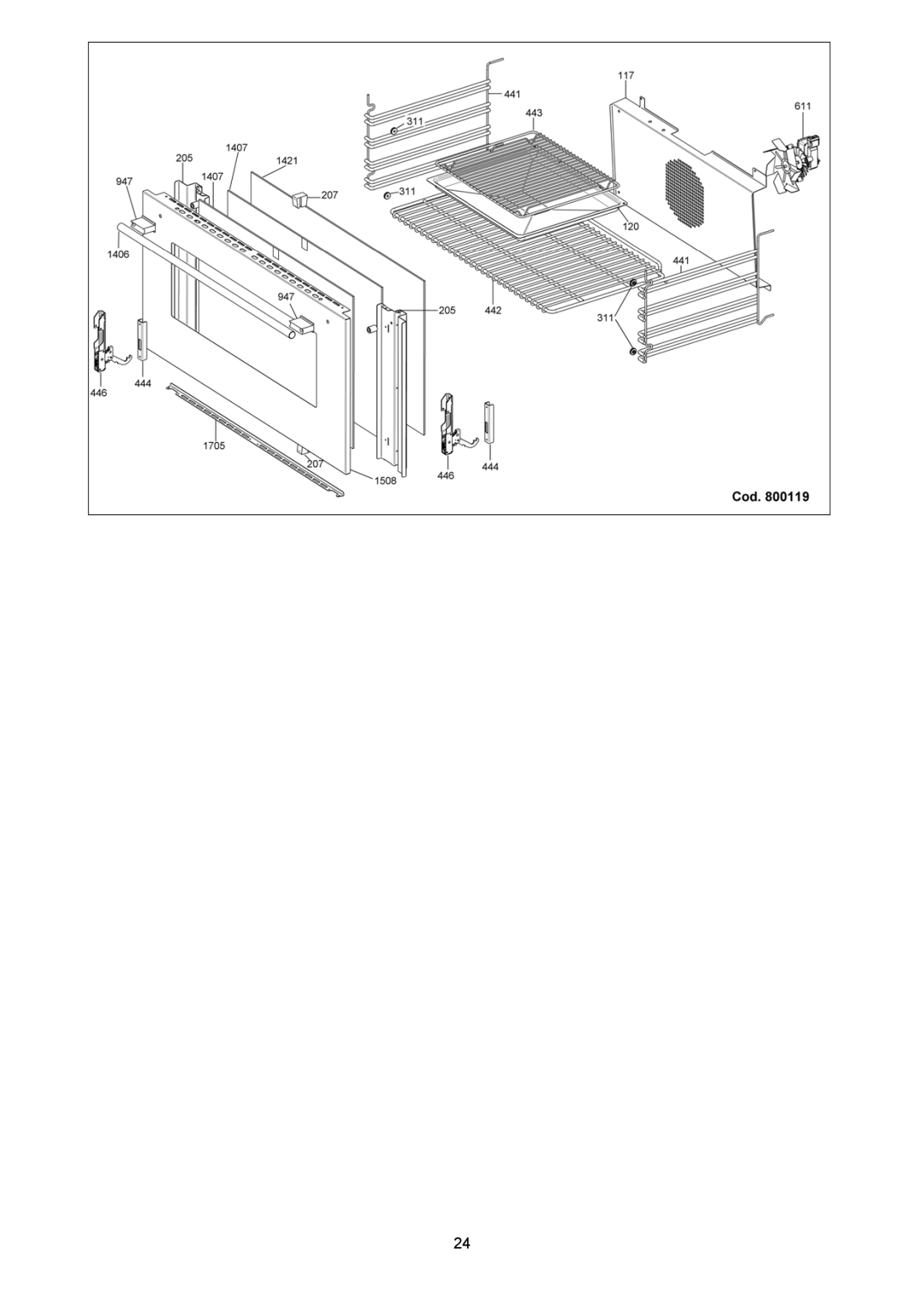 Bertazzoni X365GGVX (X36 5 00 X), X366GGVX (X36 6 00 X) manual 