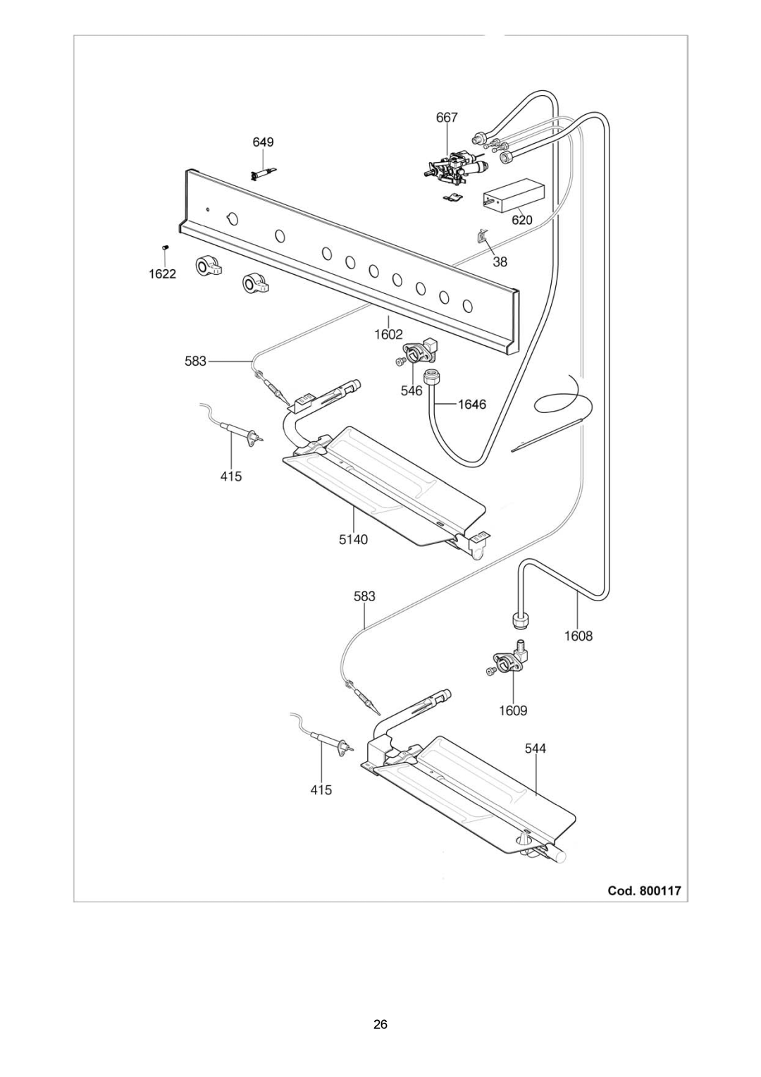 Bertazzoni X365GGVX (X36 5 00 X), X366GGVX (X36 6 00 X) manual 