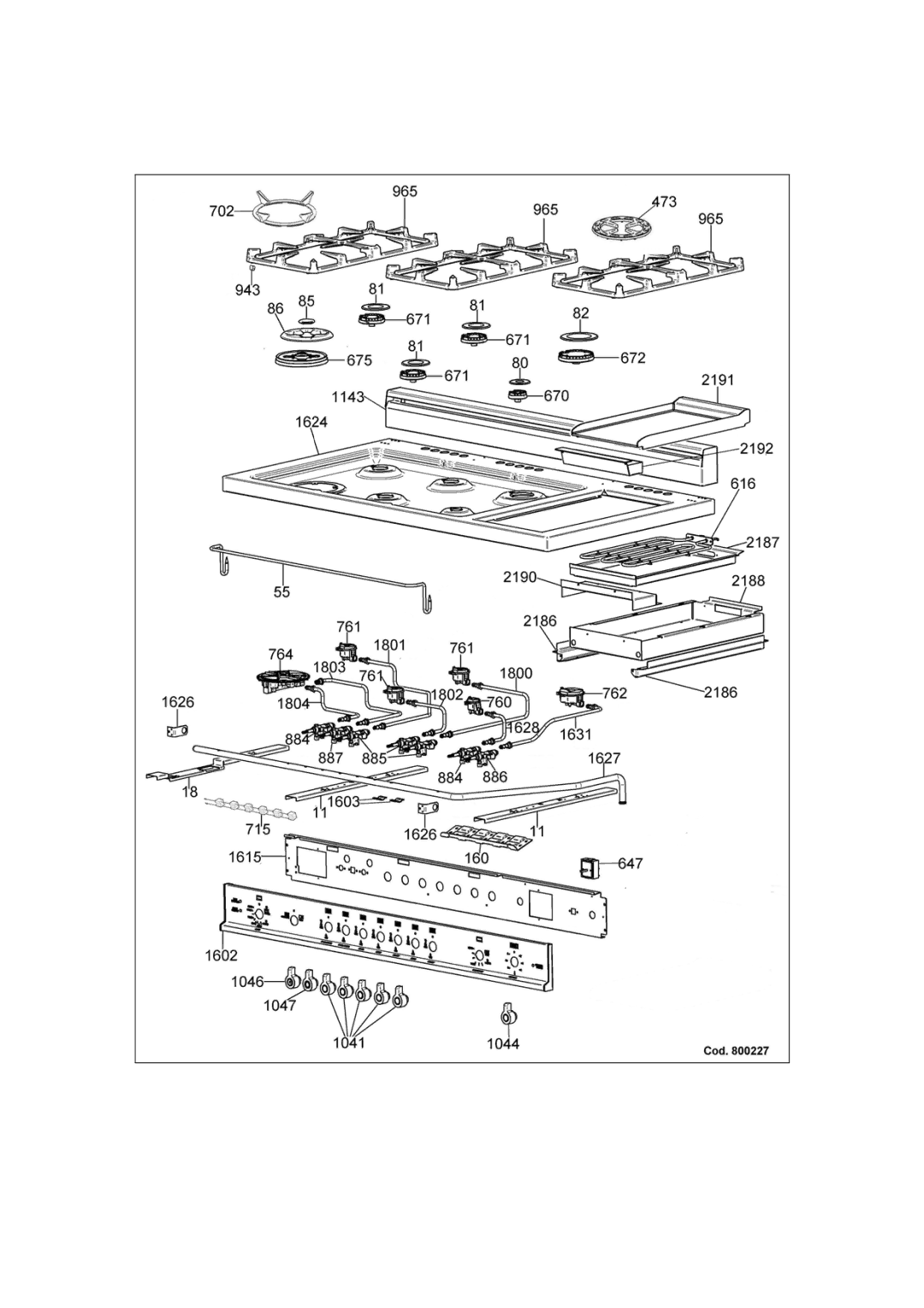 Bertazzoni X)486GPIRRO, X)486GPIRX, X)486GPIRVI, X)486GPIRBI, X)486GPIRVE, X)486GPIRBL, X)486GPIRNE, X)486GPIRGI, X)486GPIRCR, (A 