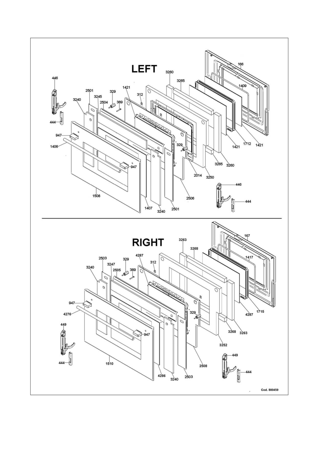 Bertazzoni X)486GPIRVI, X)486GPIRX, X)486GPIRBI, X)486GPIRVE, X)486GPIRBL, X)486GPIRNE, X)486GPIRGI, X)486GPIRCR, (A, X)486GPIRRO 