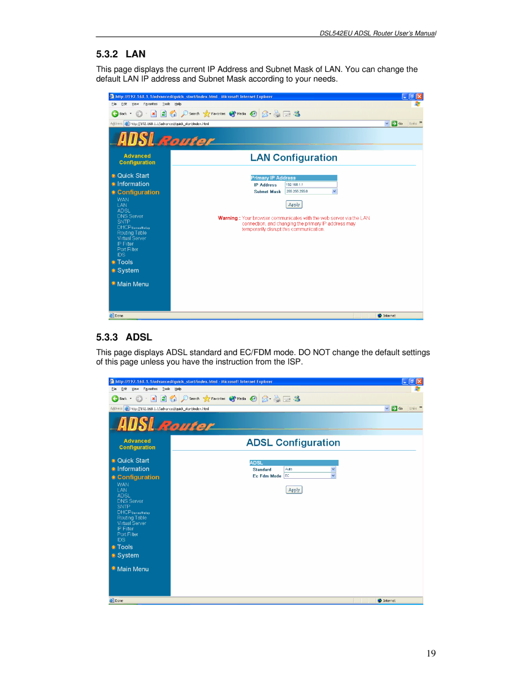 Best Data Products DSL542EU manual 2 LAN, Adsl 