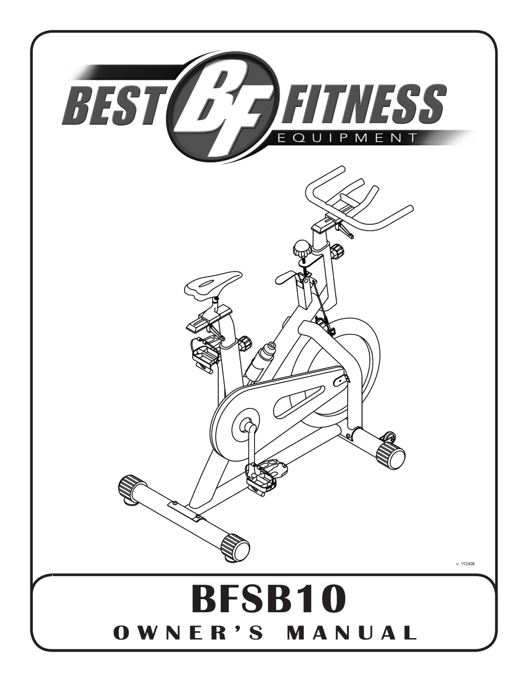 Best Fitness BFSB10 manual 