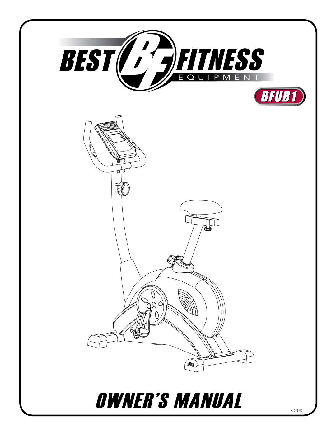 Best Fitness BFUB1 manual 