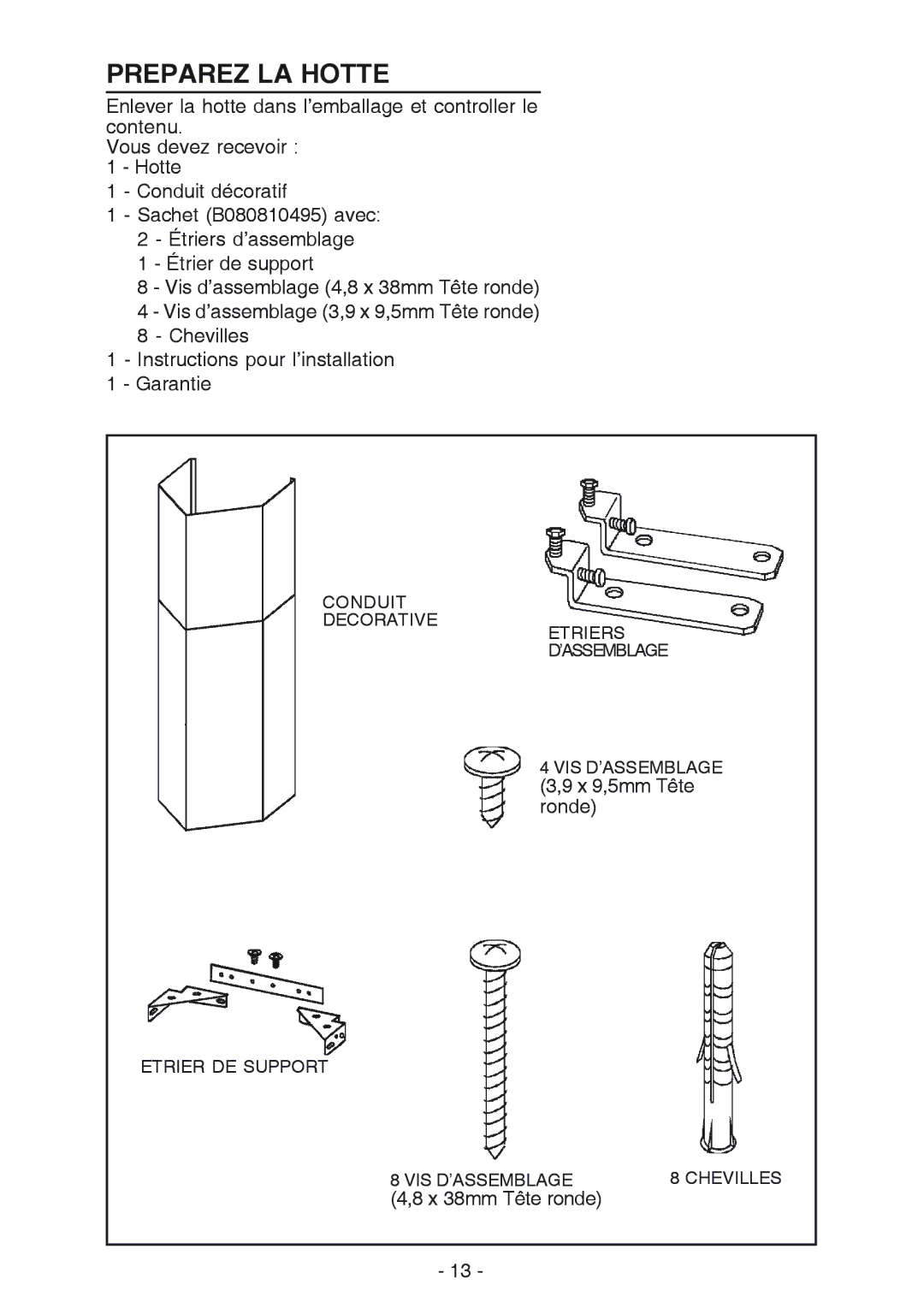 Best K30 manual Preparez LA Hotte 