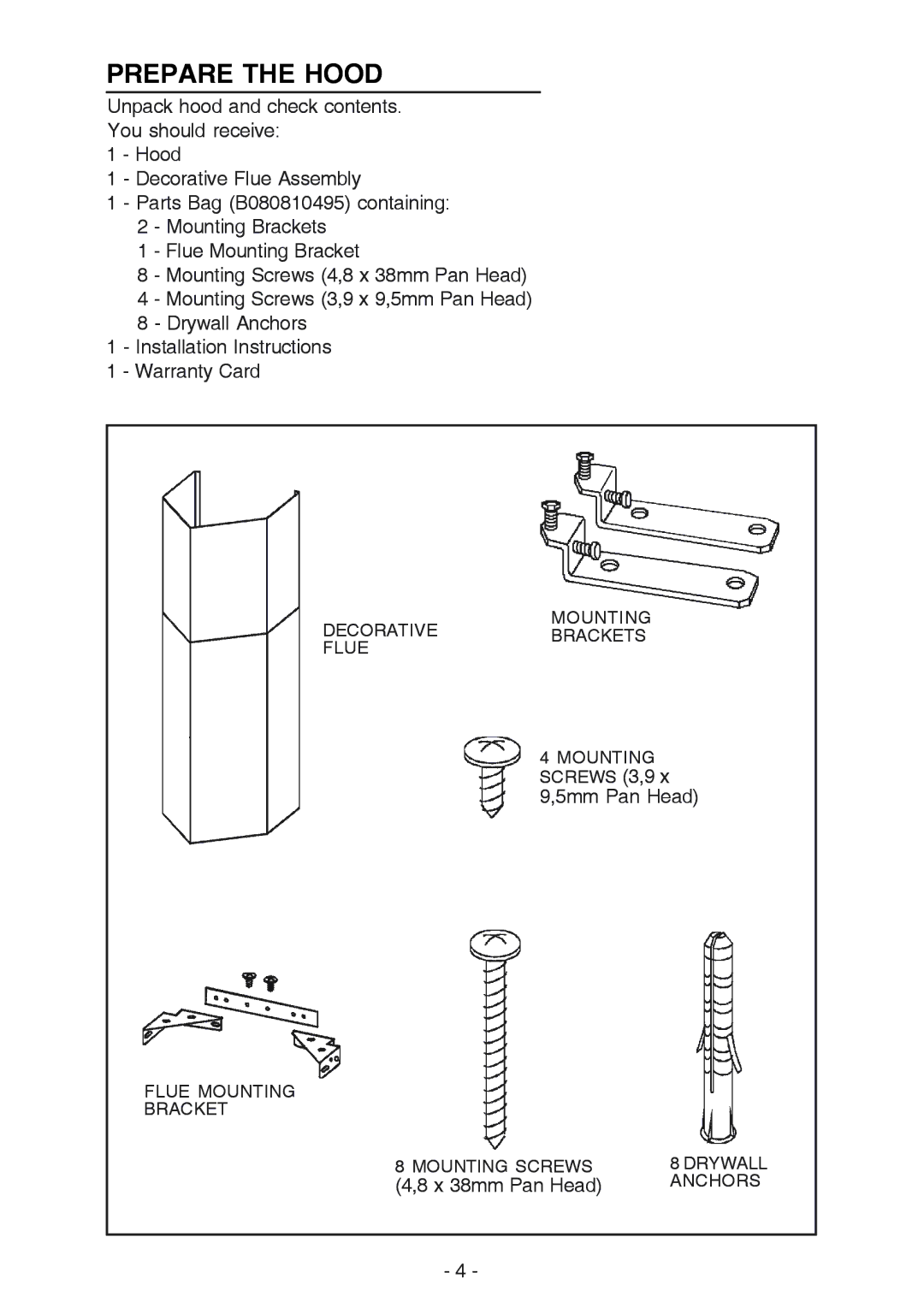 Best K30 manual Prepare the Hood 